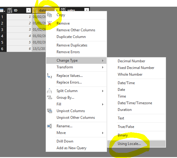 Solved Re date format is changed in power bi desktop Microsoft