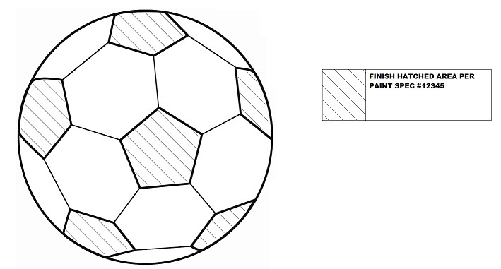 In Drawing Hatch Selected Surfaces PTC Community In Drawing Hatch Selected Surfaces PTC Community