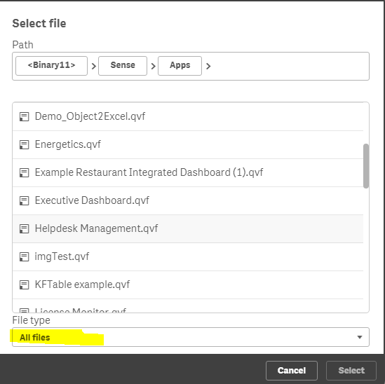Solved Binary load error Qlik Community 1267099