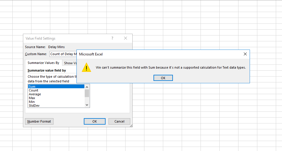 Error message while creating Pivot table in Nprint... Qlik Community