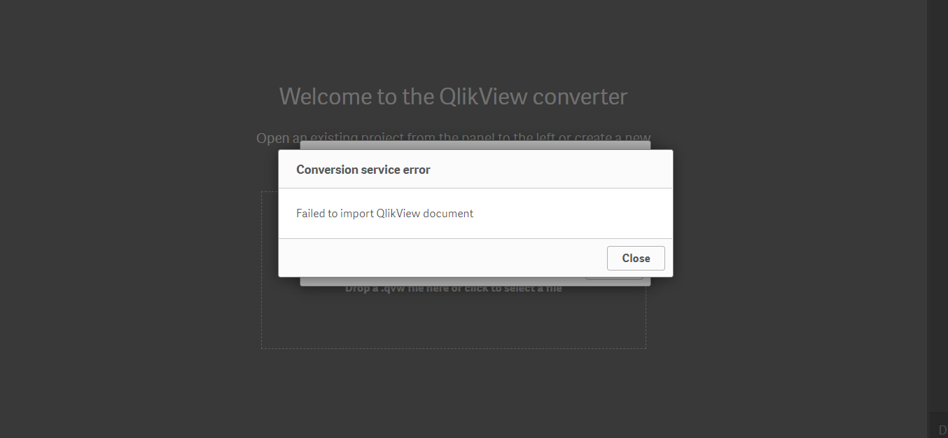 Solved convert QVW to QVF Qlik Community 102033