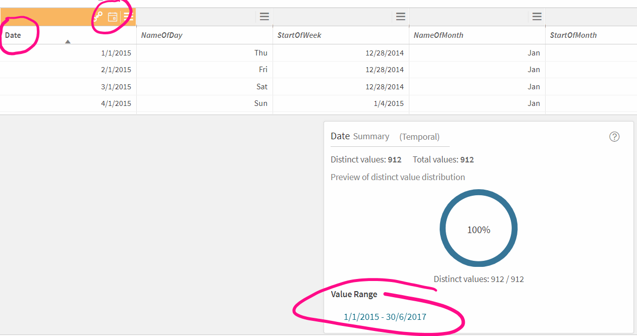 Solved Date field not showing for Date Picker Qlik Community 2138780