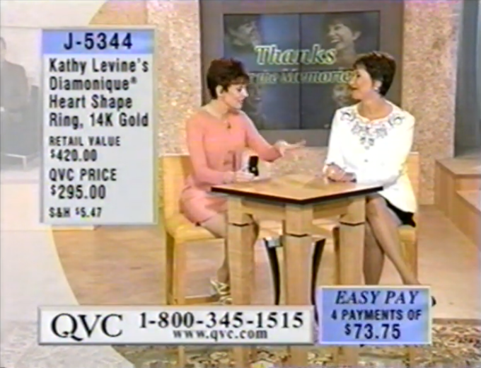 Item number on Kathy Levine Diamonique heart ring - Blogs & Forums