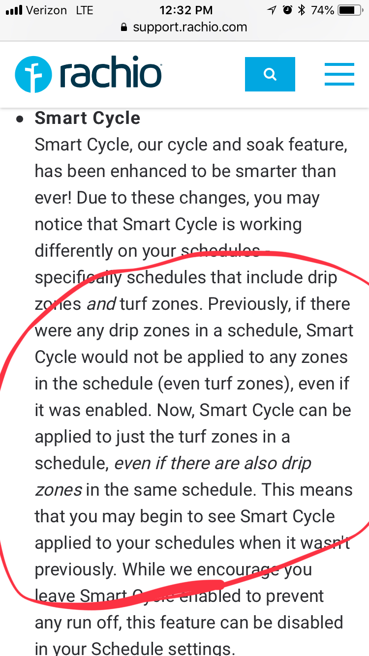Cycle Soak not working for Gen 1 Controller Product Suggestions