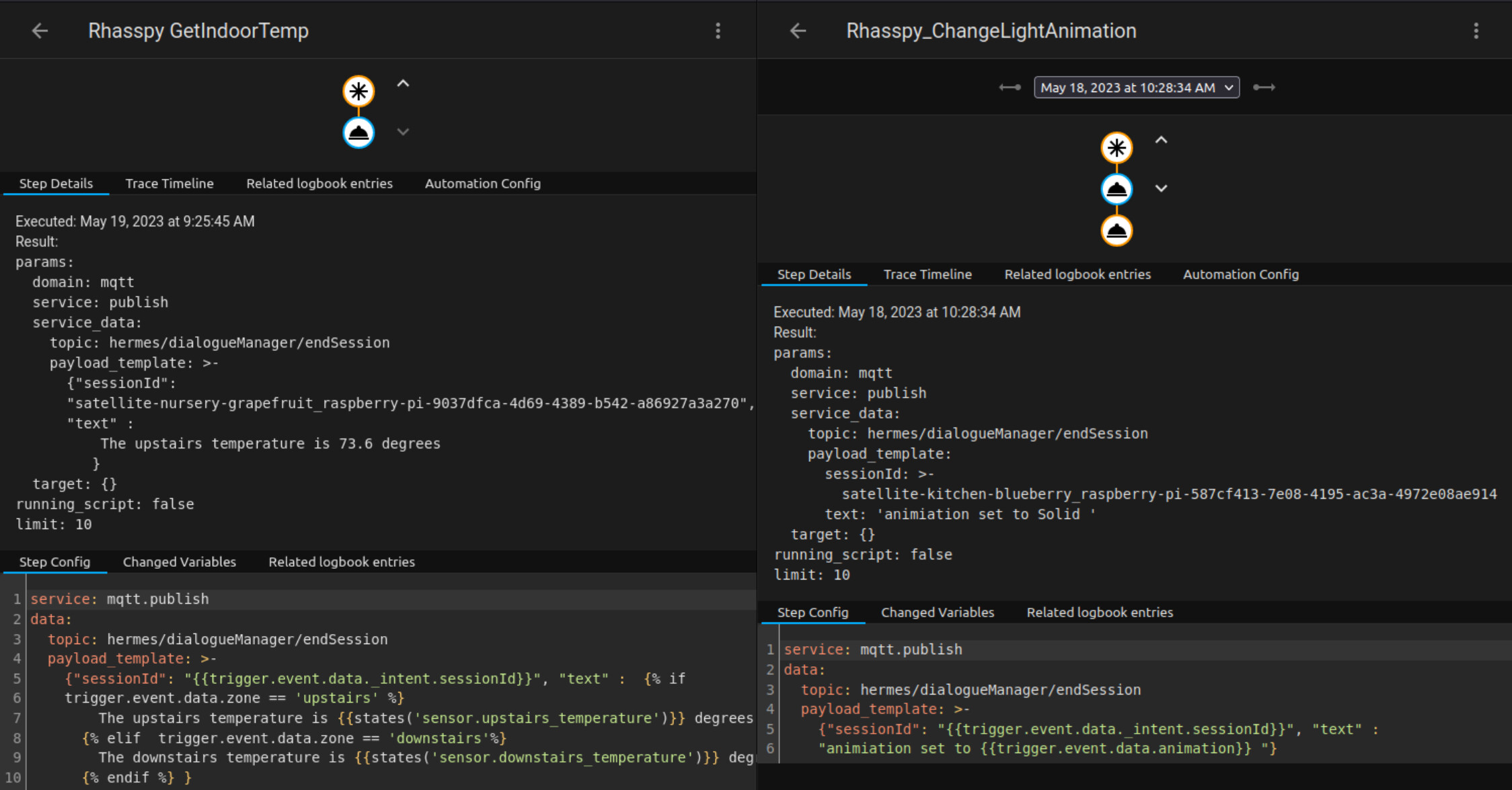 Home Assistant automation to get thermostat temperature Help