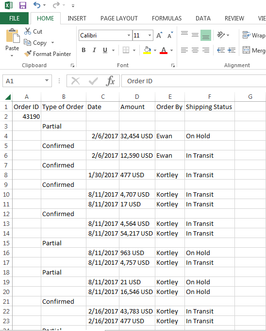 How to export data from Tree Table in UI5? SAP Community