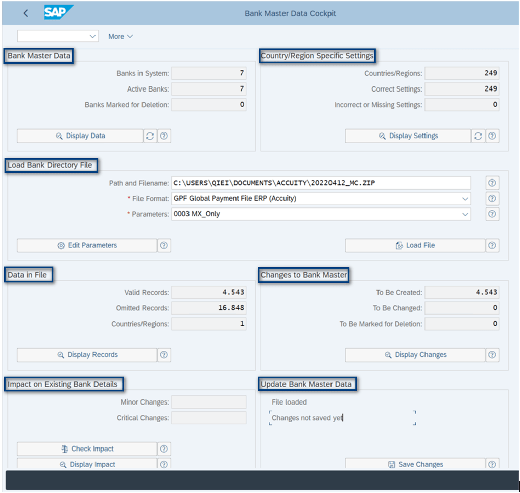 SAP S/4HANA Bank Master Data Cockpit SAP Community