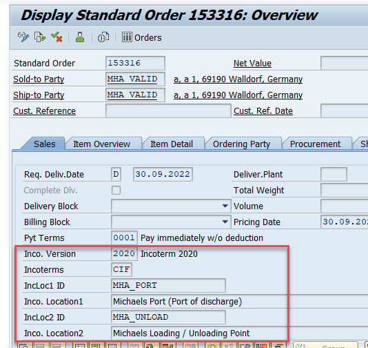 Improved Incoterm Handling in SAP TM SAP Community