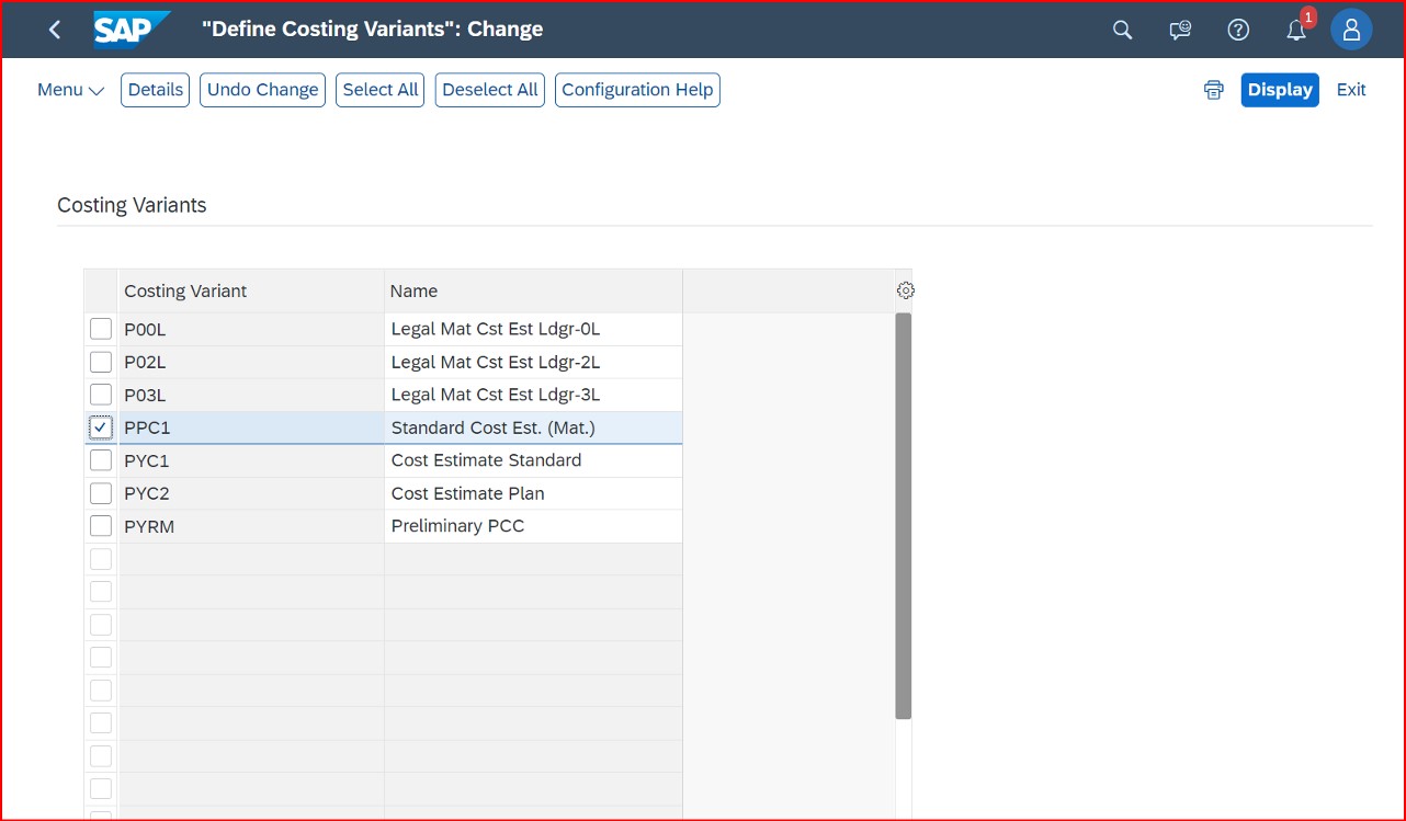 Configuration to Include Freight Costs in Cost Est... SAP Community