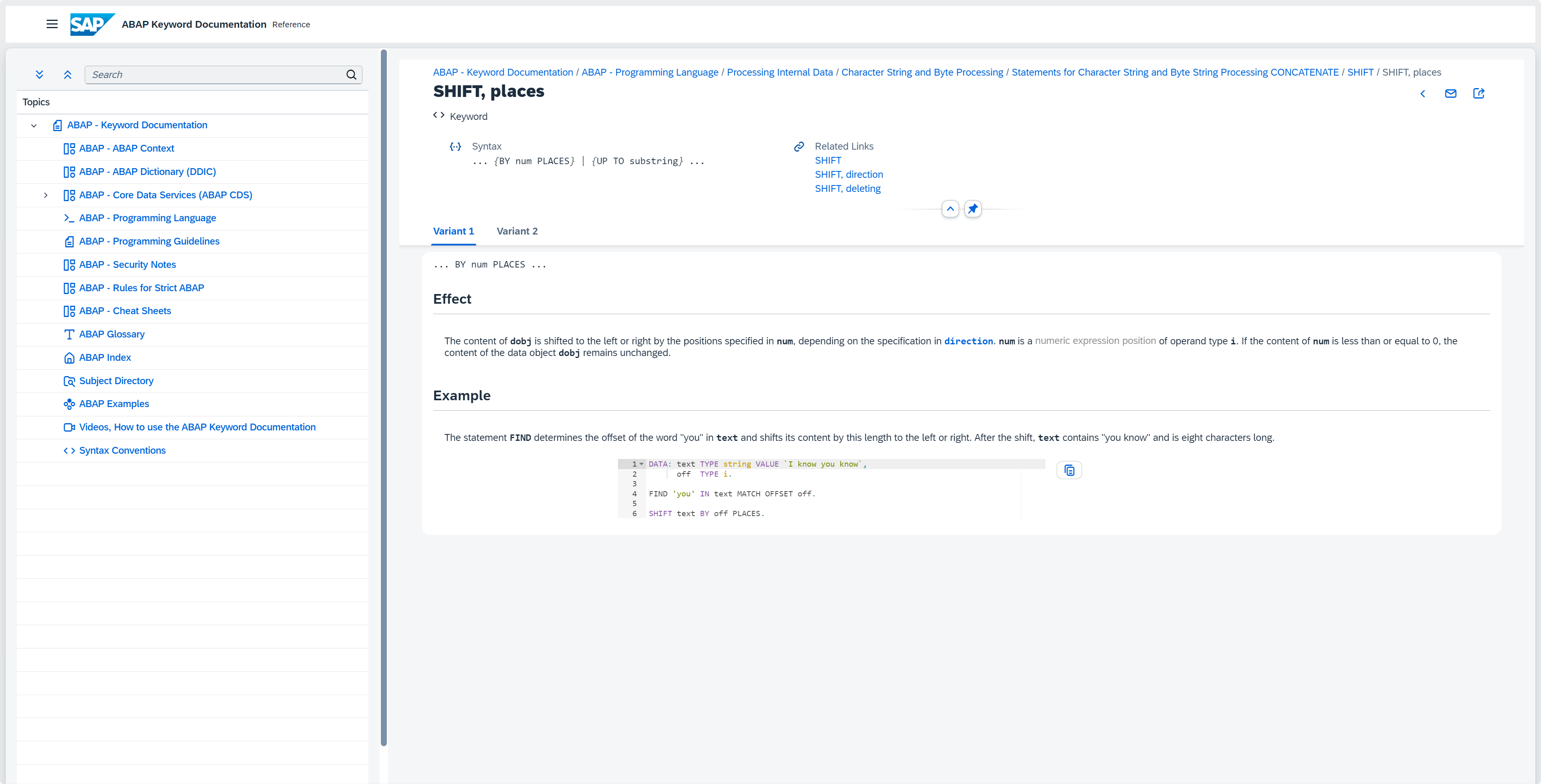 The ABAP Keyword Documentation gets a new design (... SAP Community
