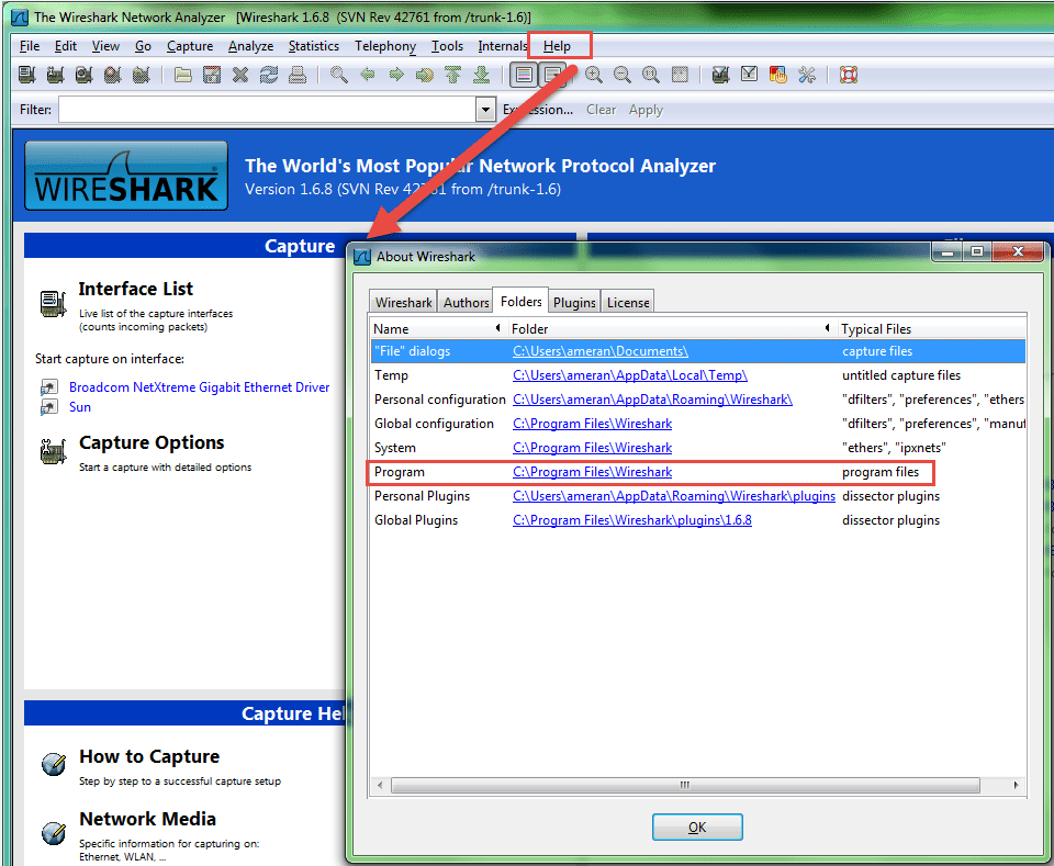 Wireshark capture ring buffer for continuous capturing Schneider