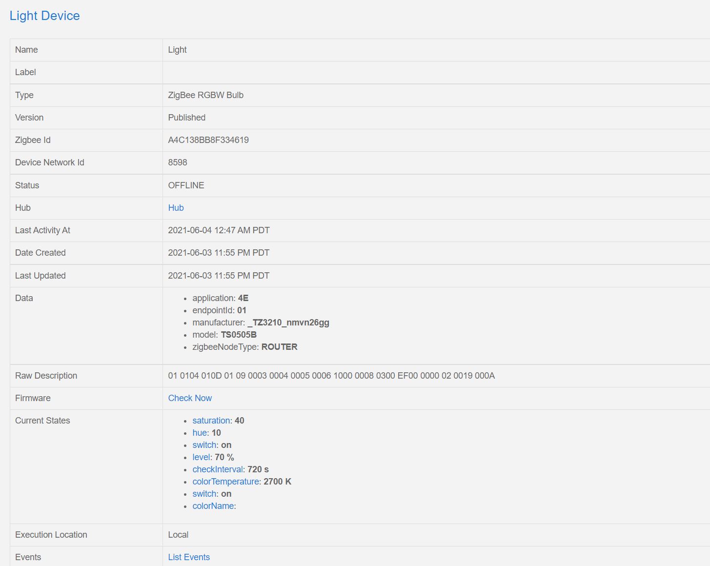 Dimmer not working Devices & Integrations SmartThings Community