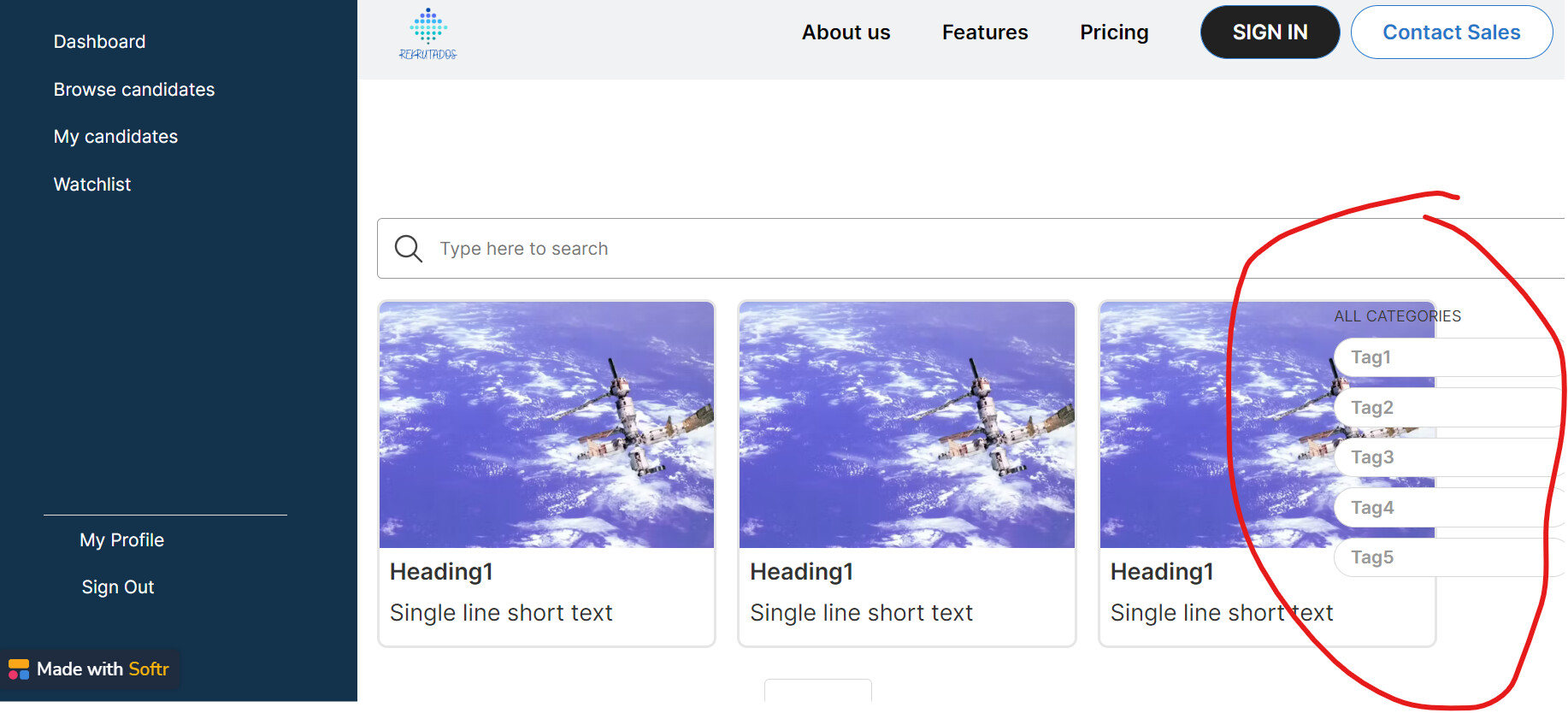Sidebar Feature Feature Requests Softr Community