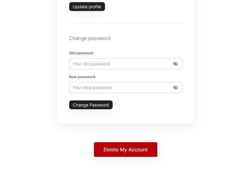 How to let your users delete their own account Guides & Help Docs