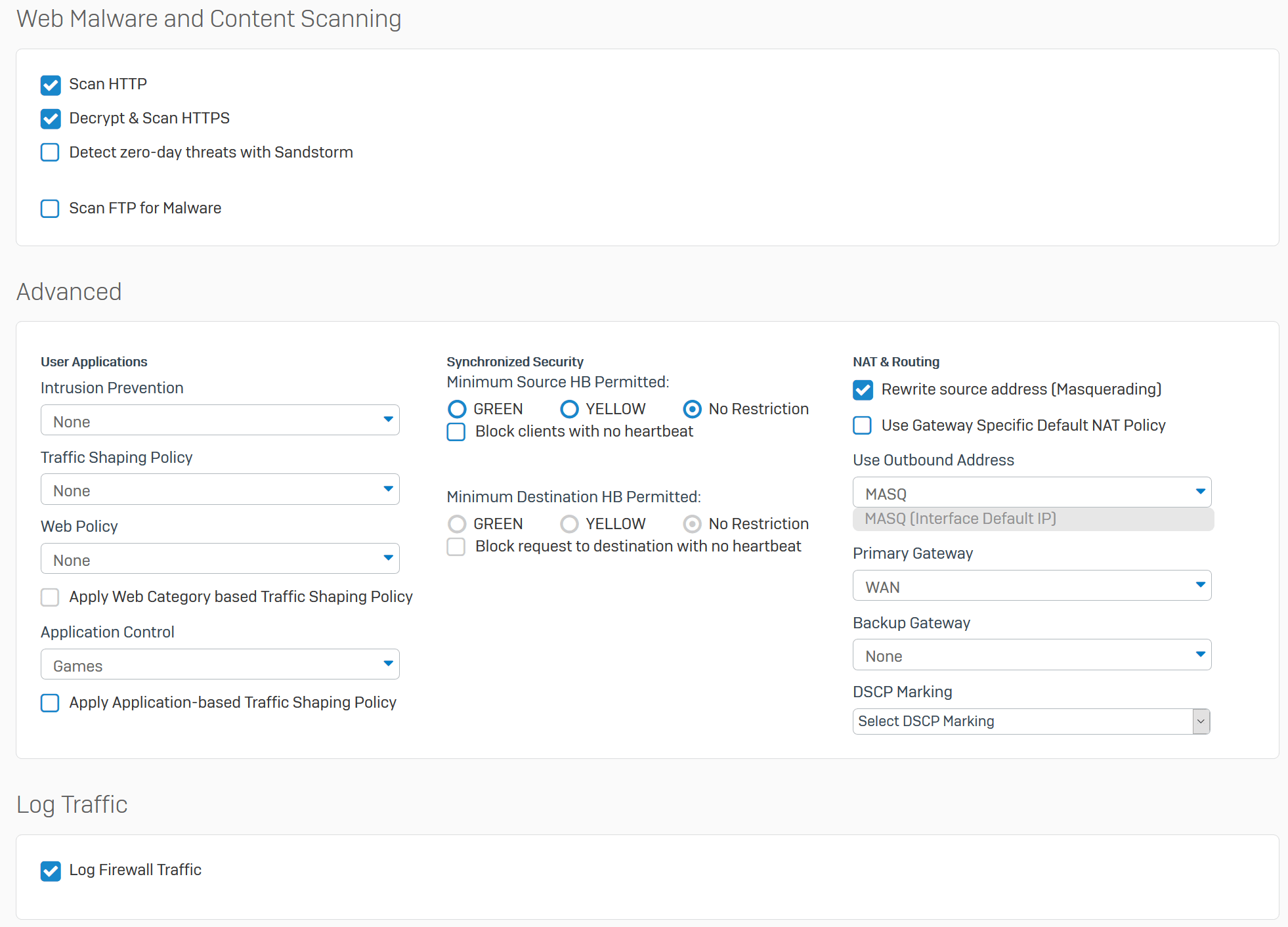 Application filtering doesn't work Discussions Sophos Firewall