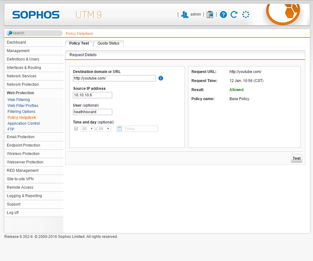 Web Filtering Policy Not Applying Web Protection Web Filtering
