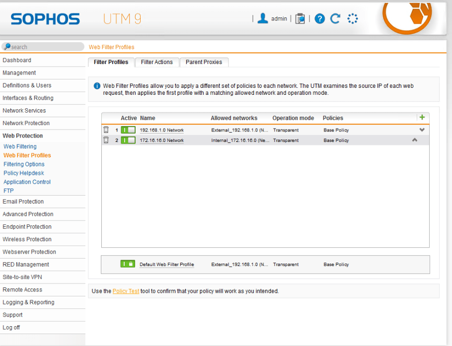 HTTPS "URL filtering only" option enabled shows ssl warnings on all