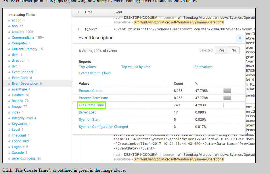 Solved File Create Time Splunk Community
