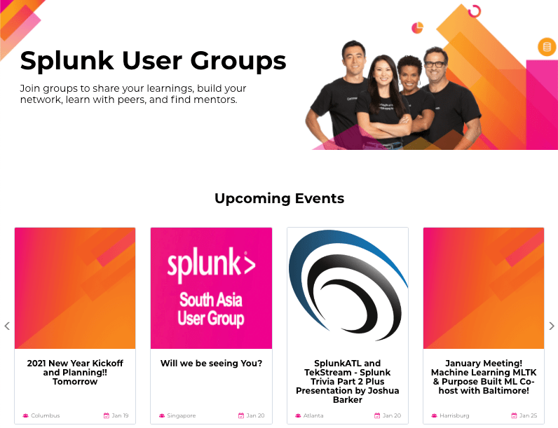 Announcing Global Splunk User Group Week! (Feb 8t... Splunk Community