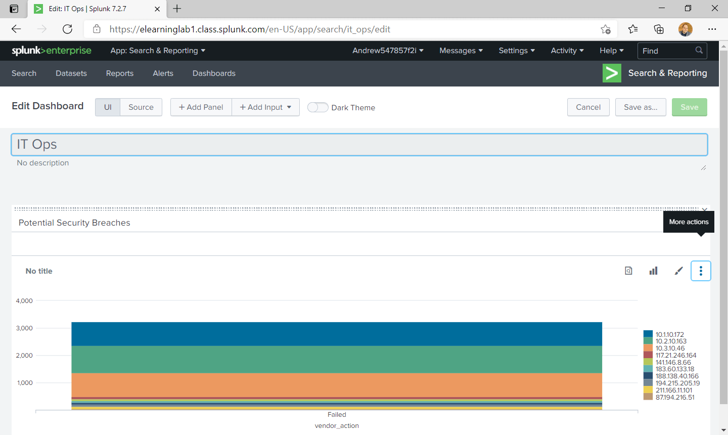 Accessing Drilldown Editor Splunk Community