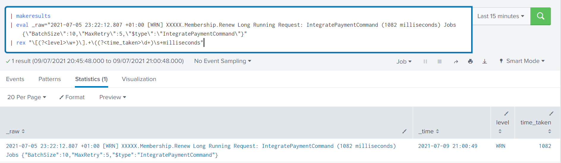 Solved REGEX Splunk Community