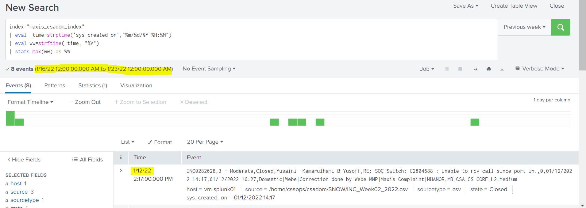 How to extract the timestamp from csv file? Splunk Community