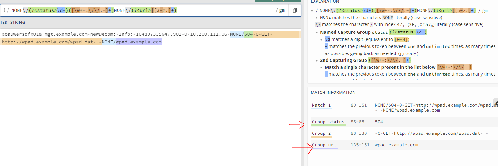 How to create regex to extract the fields Splunk Community