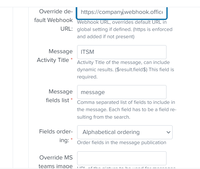Why is Splunk Alert to MS Teams not Working? Splunk Community