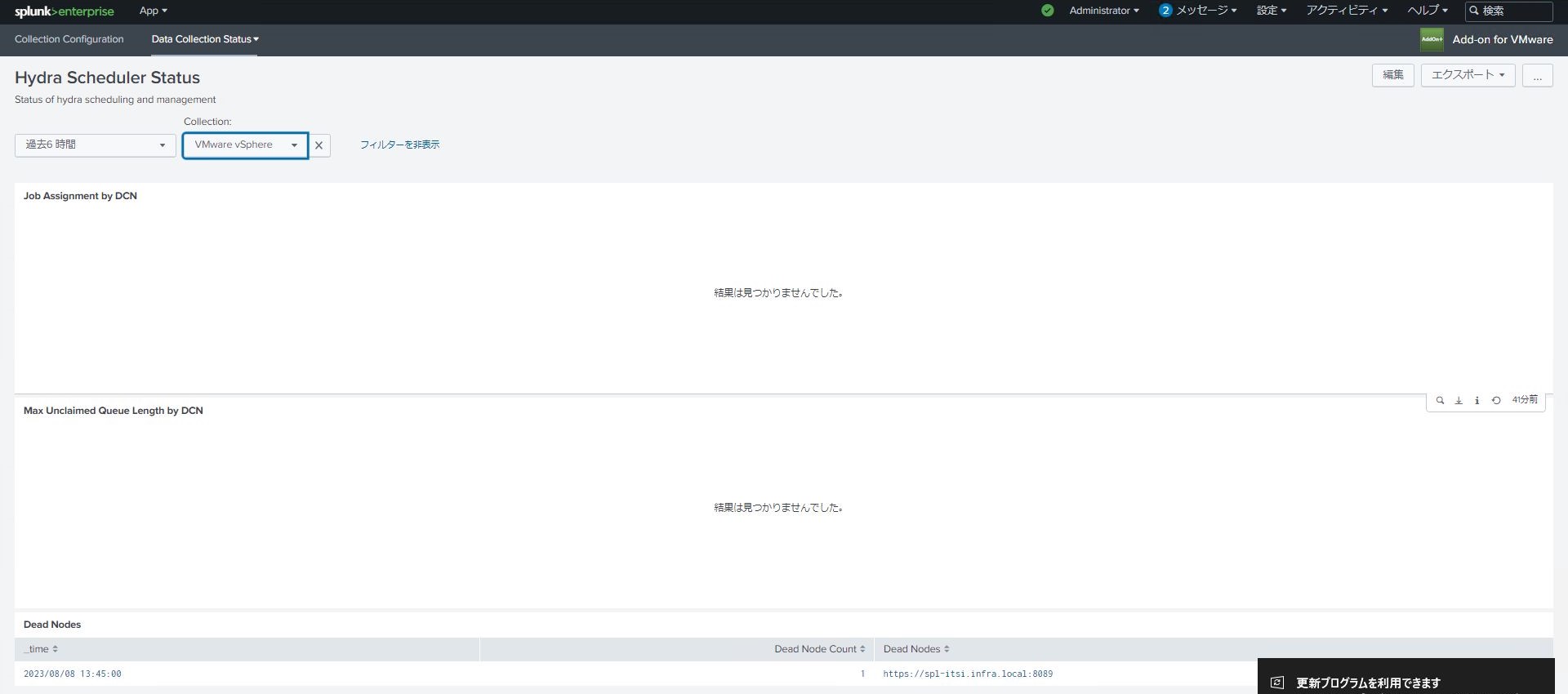 Addon for VMware is not working Why is there an Splunk Community