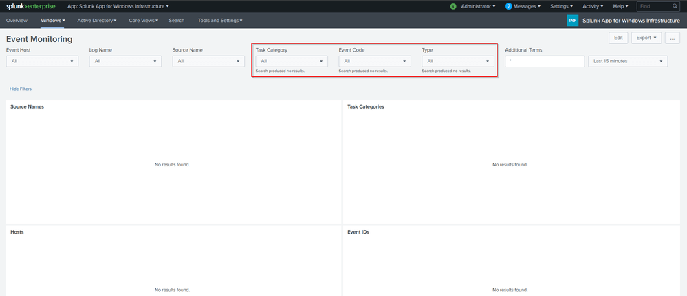 Solved Splunk App for Windows Missing Task Category, Ev... Splunk