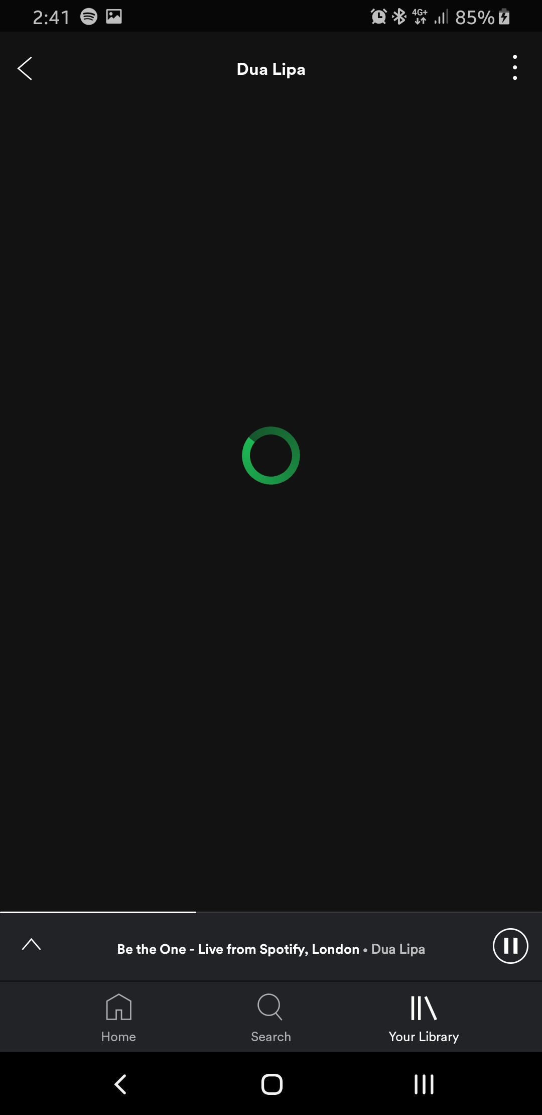 Solved Screen Gets Stuck On A Blank Loading Page The Spotify Community