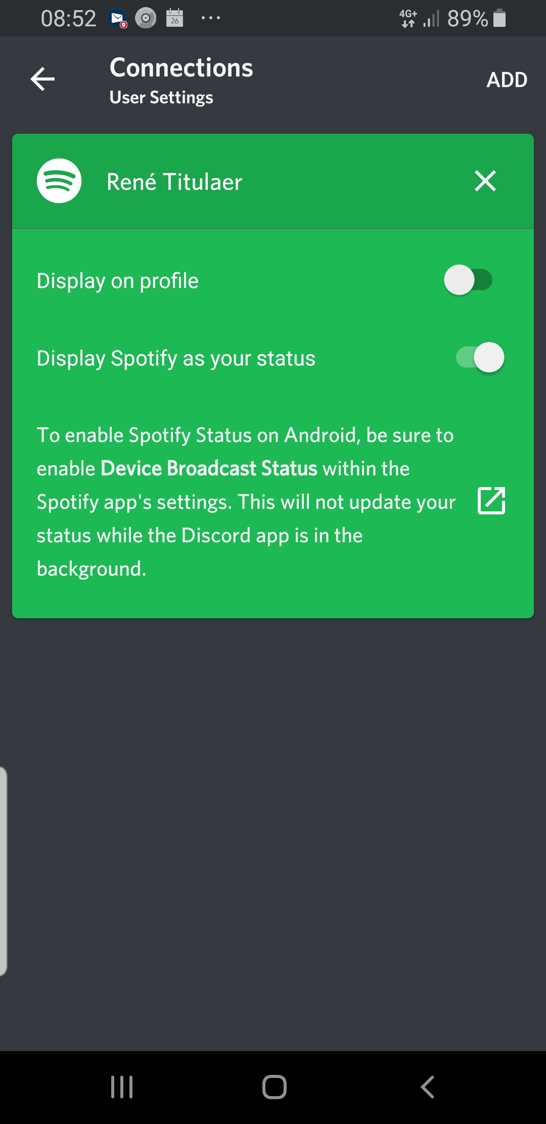Failed to connect your spotify account to discord The Spotify Community