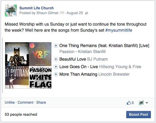 Facebook Playlist Share Broken - The Spotify Community