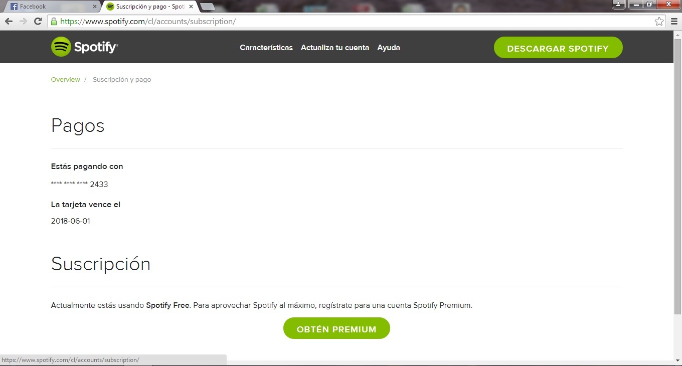 Cant update my credit card information The Spotify Community