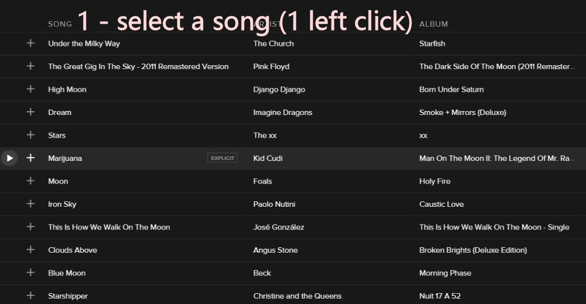 Order songs in a custom Playlist The Spotify Community
