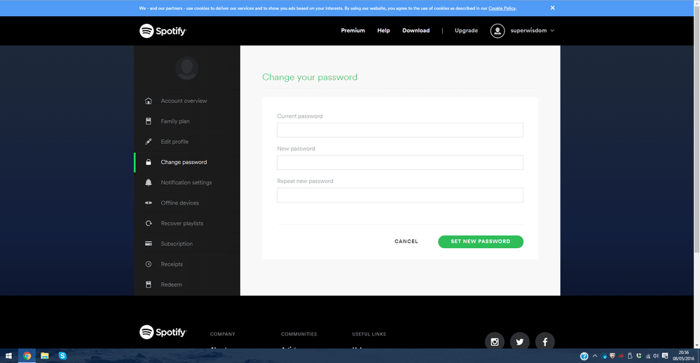Solved There is literally NOWHERE to change password on S... The