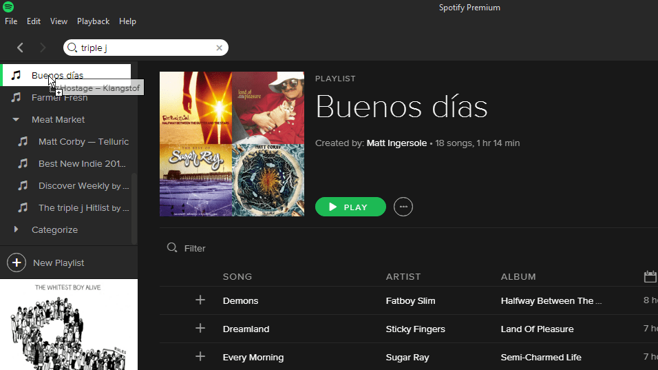Solved Playlist order on mobile device The Spotify Community