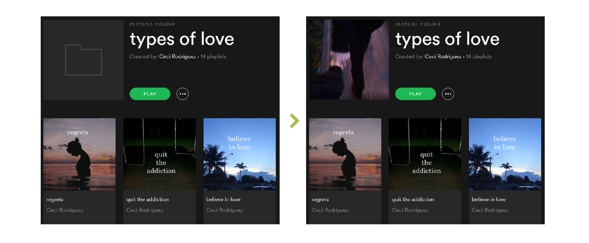 [Playlists] Playlist Folder Art The Spotify Community