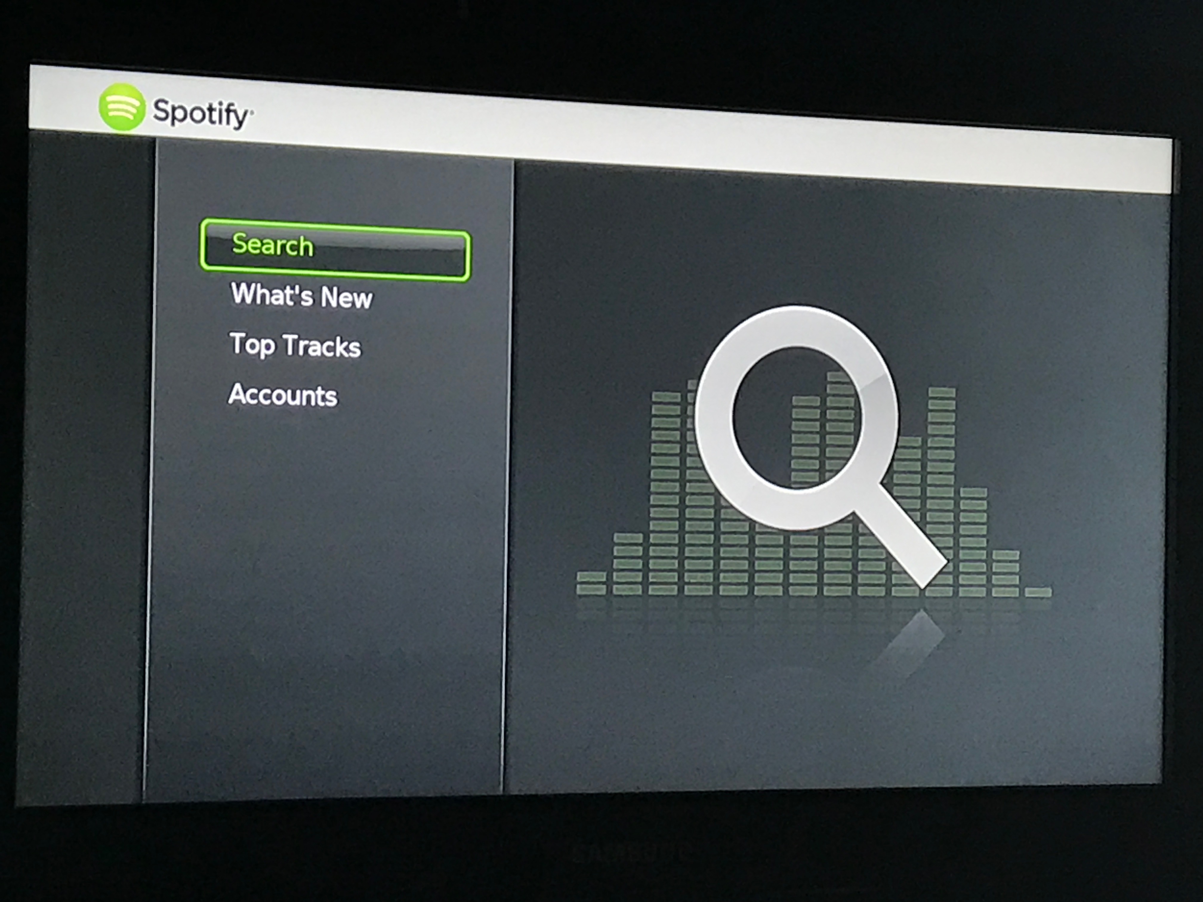 Playlist not showing on smart tv The Spotify Community