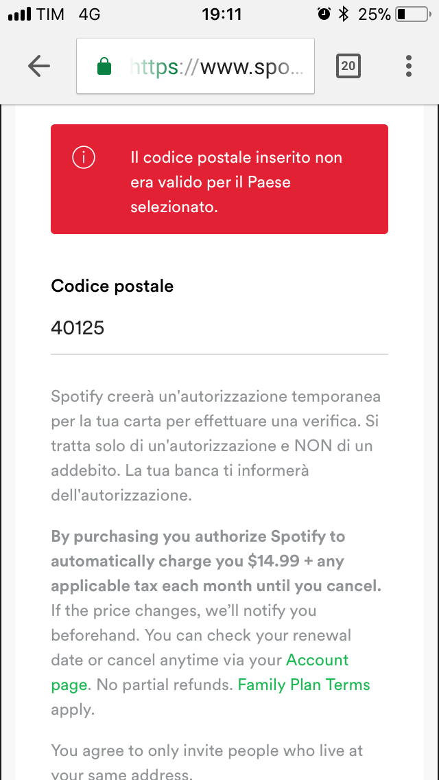 Can’t change country on my account The Spotify Community