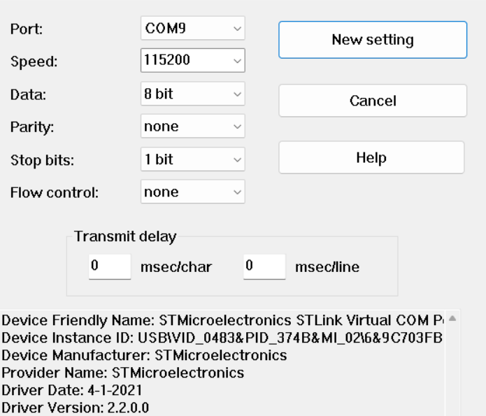 serial port not work STMicroelectronics Community