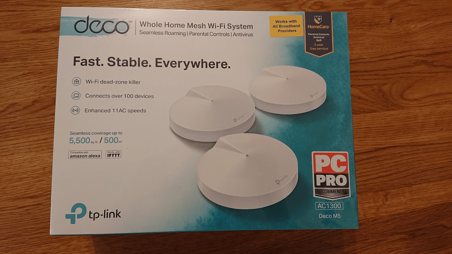 Review TPLink Deco M5 Whole Home Mesh WiFi Syste... 766762