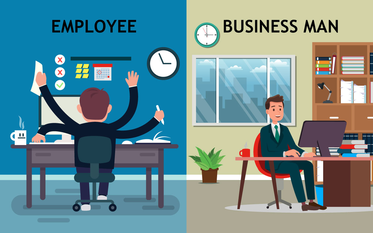 Being an employee vs having your own business Thrive Global