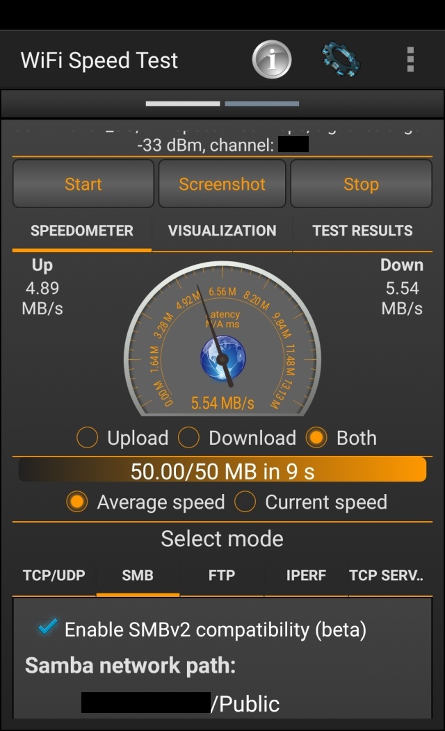 LAN speed test My Cloud WD Community