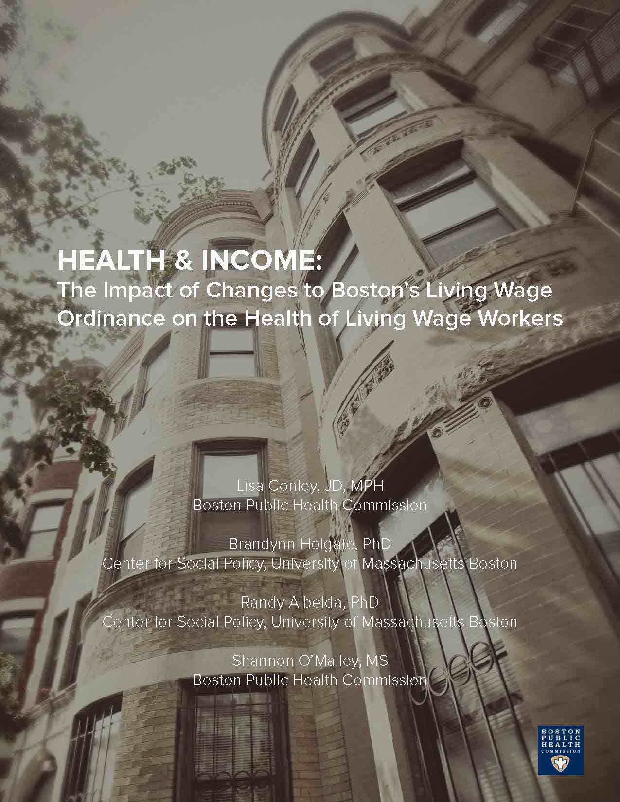 Health and The Impact of Changes to Boston's Living Wage