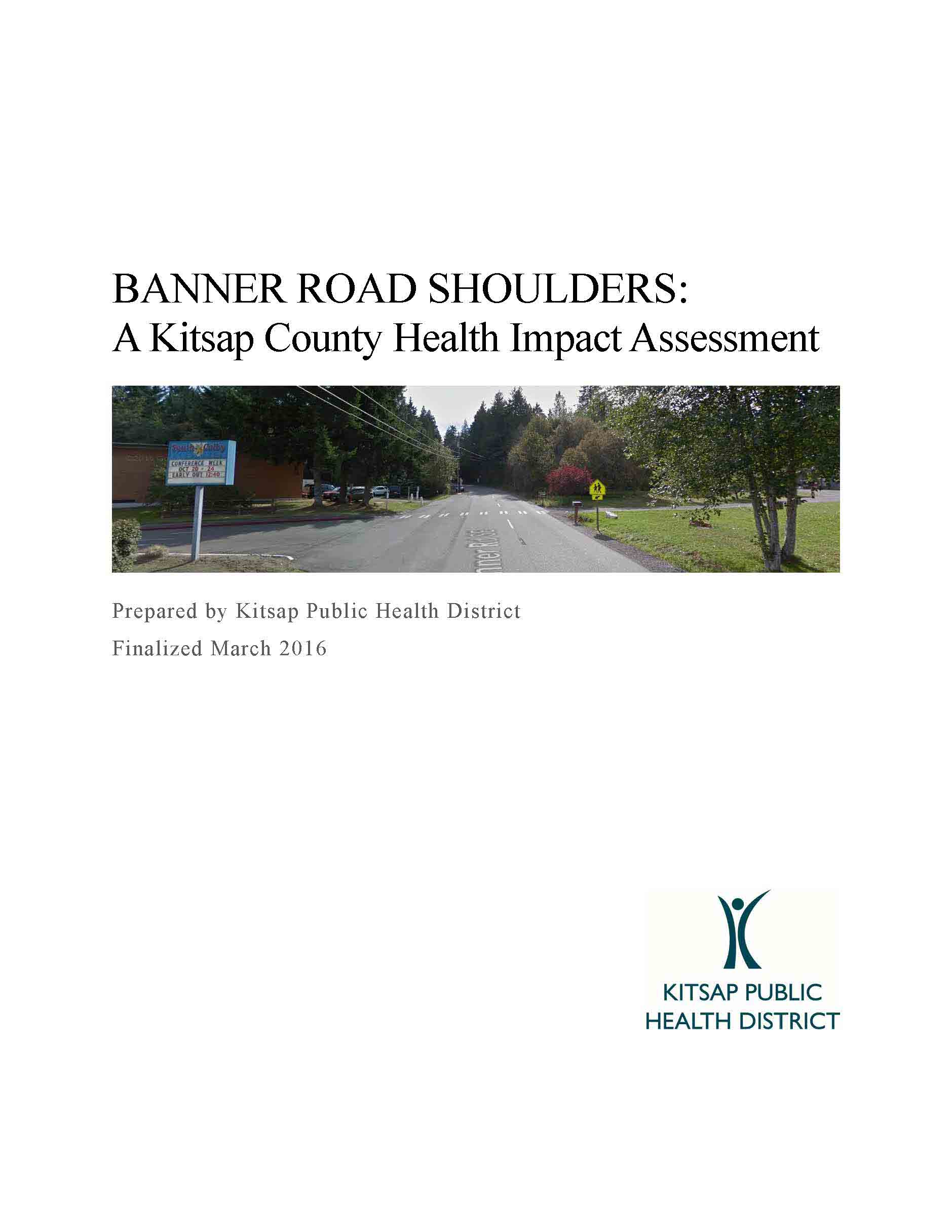 Banner Road Shoulders A Kitsap County Health Impact Assessment
