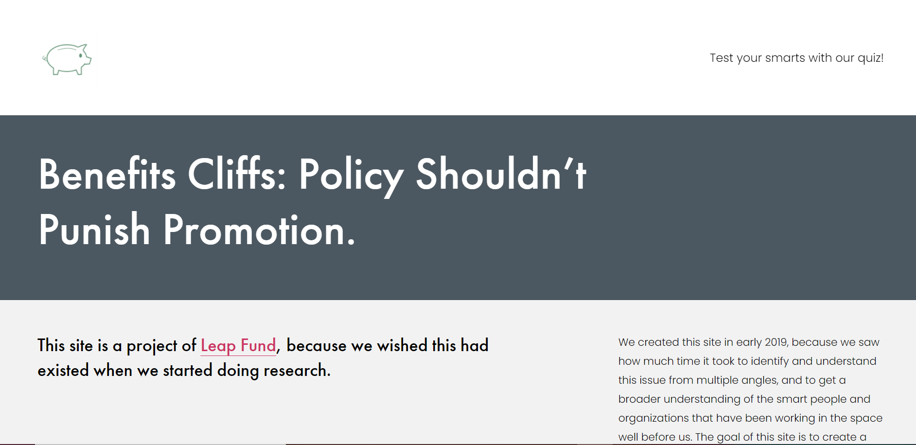 All About Benefit Cliffs Community Commons