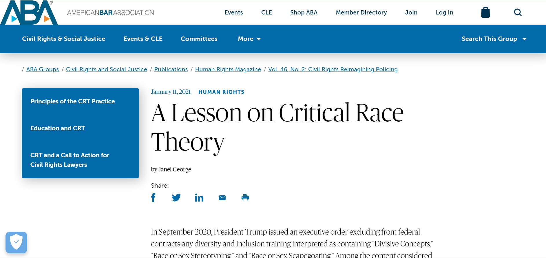 A Lesson on Critical Race Theory Community Commons