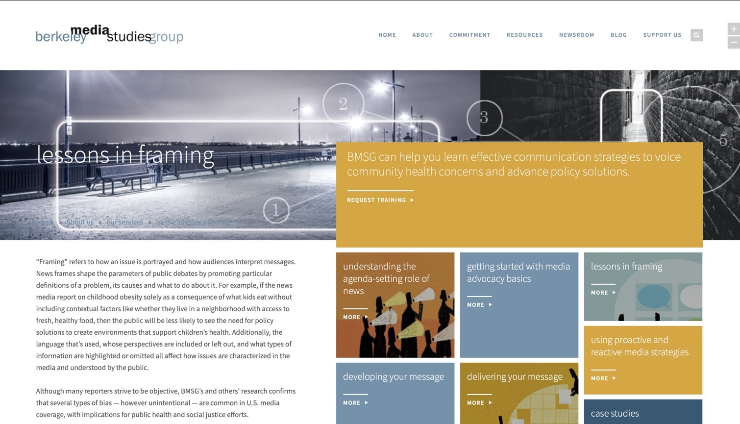 Lessons in Framing PHERN