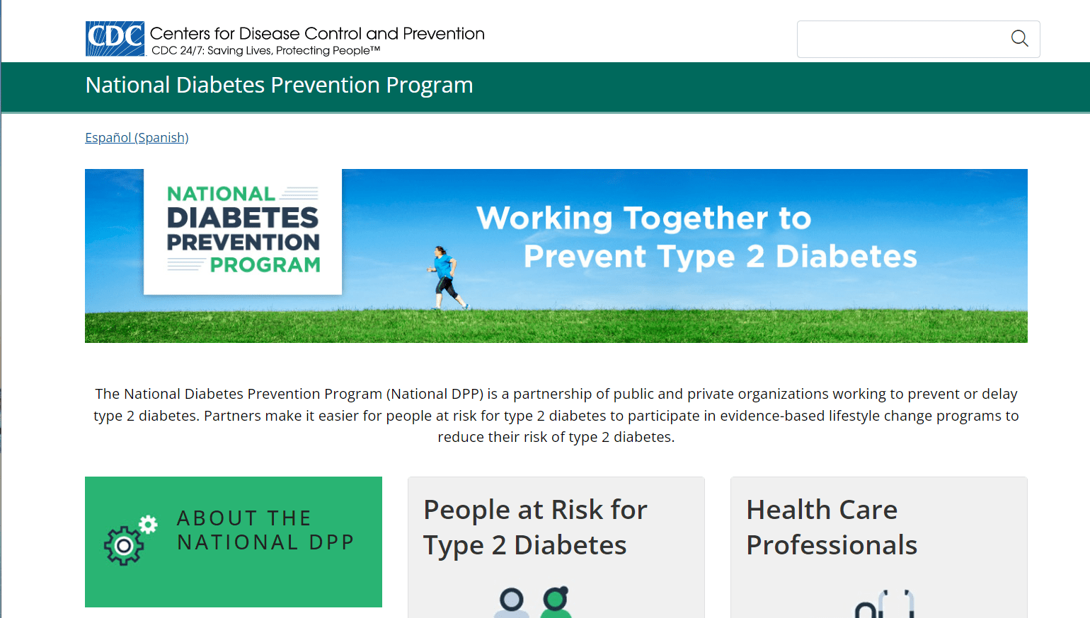 National Diabetes Prevention Program North Sound ACH Resource Library